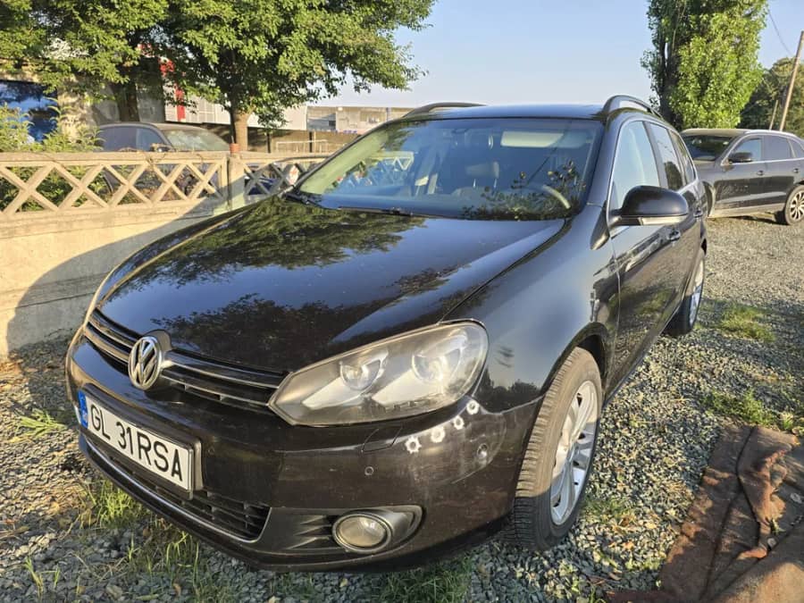 Vw Golf 6 Avariat ușor! — fotografie 1 din 10