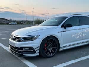 Prelungire Bara Fata - Lip Volkswagen Passat B8 Bara R Line — miniatura 3