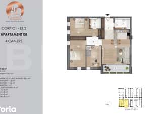 APARTAMENT 4 CAMERE ANSAMBLU REZIDENTIAL CAMPINA RESIDENCE — miniatura 4