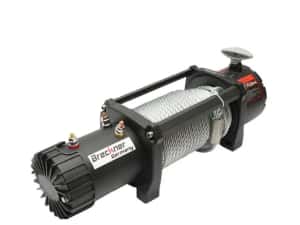 Troliu electric cu telecomanda 12V, 6.5c, (13500lbs) cablu otel 9x24m — miniatura 3