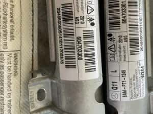 Airbag cortina stanga / dreapta Mercedes w204 c class berlina / break — miniatura 6