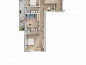 Apartament 4 camere – Pipera - Erou Iancu Nicolae – 175 mp – 2 parcări — miniatura 3