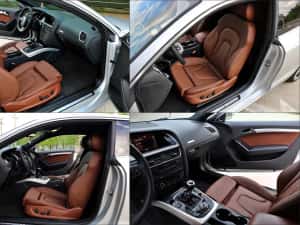 Audi A5 Coupe 3.0 Tdi 240 Cp Manual // 2008 // Interior Coniac / Xenon — miniatura 6