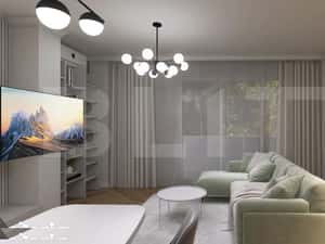 Apartament nou modern, 2 camere, centrala pe gaz si panouri fotovoltai