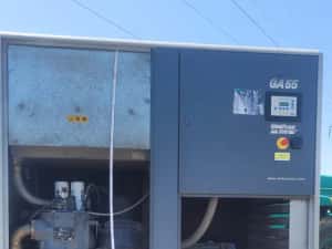 compresor aer cu surub 55 kw rezervor butelie aer comprimat — miniatura 6
