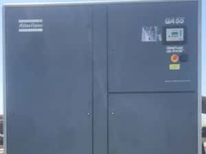 compresor aer cu surub 55 kw rezervor butelie aer comprimat — miniatura 9