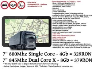 GPS 7"Navigatie Auto GPS TIR,GPS CAMION GPS IGO Primo Full EUROPA 2025 — miniatura 3