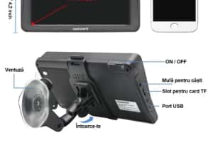 GPS 7"Navigatie Auto GPS TIR,GPS CAMION GPS IGO Primo Full EUROPA 2025 — miniatura 8