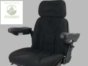 Scaun material textil cu suspensie hidraulica