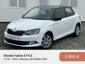 Skoda Fabia 2015 STYLE 1.4 TDI Manual | RATE / TRANSPORT / NUMERE — miniatura 9