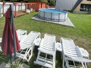 Cabana A Frame cu Sauna Piscina Si Jacuzzi in jud Cluj — miniatura 1
