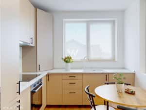 Penthouse 3 camere, 2 băi, mobilat complet, orientare SUD - întabulat — miniatura 3