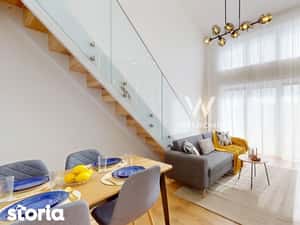 Penthouse 3 camere, 2 băi, mobilat complet, orientare SUD - întabulat — miniatura 4