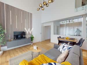 Penthouse 3 camere, 2 băi, mobilat complet, orientare SUD - întabulat — miniatura 5