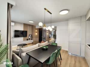 Apartament cu 2 camere, Iosia Residence, 54 mp, parcare subterana, mod — miniatura 4