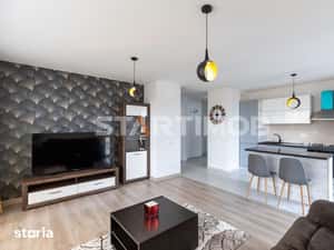 Apartament mobilat  3 camere Urban Plaza cu parcare — miniatura 5