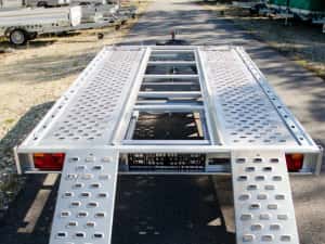 Remorca Platforma AUTO RSA 3519 1800 Kg,Fabricata in RO,carte RAR — miniatura 3