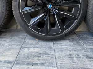 Vand jante Bmw seria 7 cu cauciucuri de iarna aproape noi — miniatura 3