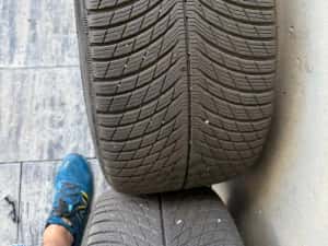 Vand jante Bmw seria 7 cu cauciucuri de iarna aproape noi — miniatura 5