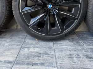 Vand jante Bmw seria 7 cu cauciucuri de iarna aproape noi — miniatura 7