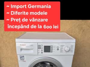 Mașina de spalat rufe Siemens / aws 41205 A+A. Import Germania.