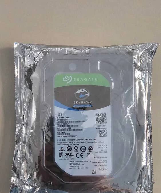HARD DISK 1TB Supraveghere video NOU!! (sigilat) Seagate SKYHAWK — fotografie 1 din 9