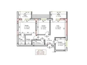 Apartament 3 Camere Langa Metrou Decomandat Bloc Nou Sector 3-Pallady — miniatura 4