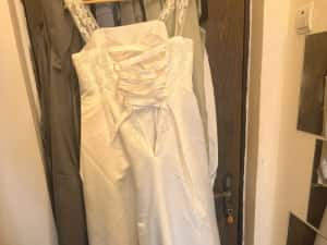 Rochie de mireasa de la Alexander Reid. Purtata 2 ore in stare impecabila. Marimea 38-40. — miniatura 4
