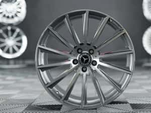 jante 20 mercedes amg r20 s class e class c class cls gle glc glk gla — miniatura 3