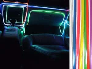 Promotie Fir neon (fir luminos)cu margine pentru auto — miniatura 5