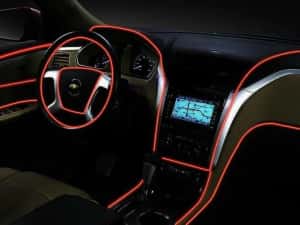 Promotie Fir neon (fir luminos)cu margine pentru auto — miniatura 8