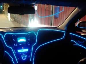 Promotie Fir neon (fir luminos)cu margine pentru auto — miniatura 9