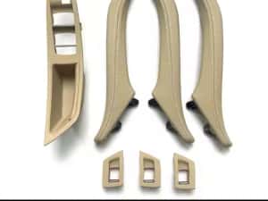 Set manere complete interior Bmw Seria 5 F10 F11 negru,crem,alb bej — miniatura 2