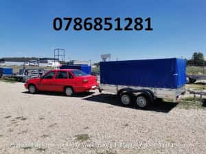 Remorca 750 kg Tandem ATV Moto Apicola Cargo Marfa Prelata 3000 X 1600 — miniatura 9