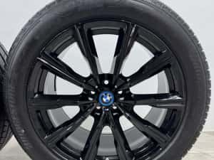 Jante Bmw X5 X6 R20 G05 G06 Originale M740 Black Bridgestone  90% de vara 2024 — miniatura 10