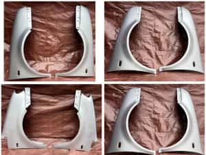 Aripi fata noi vw passat b5.5 b6 b7 b8 CC orice cod culoare — miniatura 8