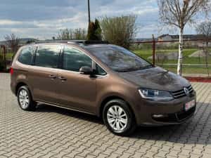 VW Sharan - 2011/08 - 2.0 TDI - Euro5  - ComfortLine - Cash sau RateFixe - diesel - Euro 5 — miniatura 3