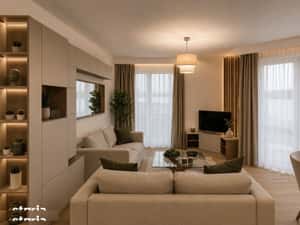 Apartament 3 camere cu gradina de 65 mp -Lebada Lake Residence — miniatura 3