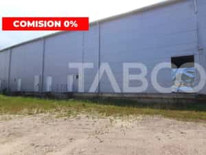 Hala de 1849 mp plus teren de inchiriat in zona Veterani Sibiu