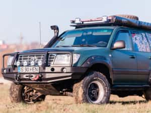 Toyota Land Cruiser HDJ 100 Overlanding top OffRoad Schimb cu SPIDER RYKER sau ATV — miniatura 2