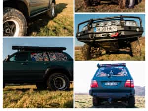 Toyota Land Cruiser HDJ 100 Overlanding top OffRoad Schimb cu SPIDER RYKER sau ATV — miniatura 6