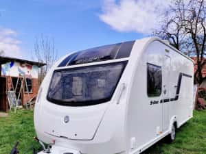 Rulota Swift S-Line cu panou solar, motor mover si cort — miniatura 1