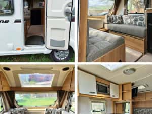 Rulota Swift S-Line cu panou solar, motor mover si cort — miniatura 3