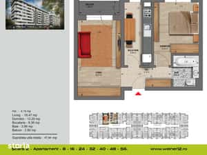 Apartament 2 Camere Weiner Residence – Disponibil Imediat Vest Group — miniatura 4
