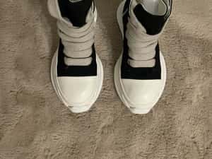 Rick Owens Abstract Jumbo Laces - 42/43/44 pe stoc! — miniatura 9