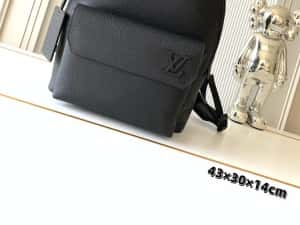 Rucsac ghiozdan Louis Vuitton Aerogram, piele — miniatura 2
