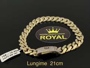 Bijuteria Royal CB : Bratara aur nou  14k unisex 13,62gr