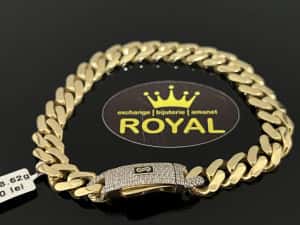 Bijuteria Royal CB : Bratara aur nou  14k unisex 13,62gr — miniatura 2