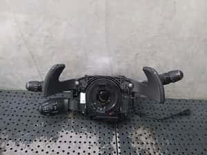 Bloc manete semnalizare stergator parbriz tempomat cu spirala volan si padele citroen c5 aircross 98312669zd — miniatura 7