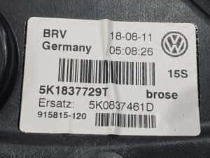 Macara geam stanga fata 5k1837729t Volkswagen Golf 6 (2008 - 2015) 1.4 tsi CAXA — miniatura 4